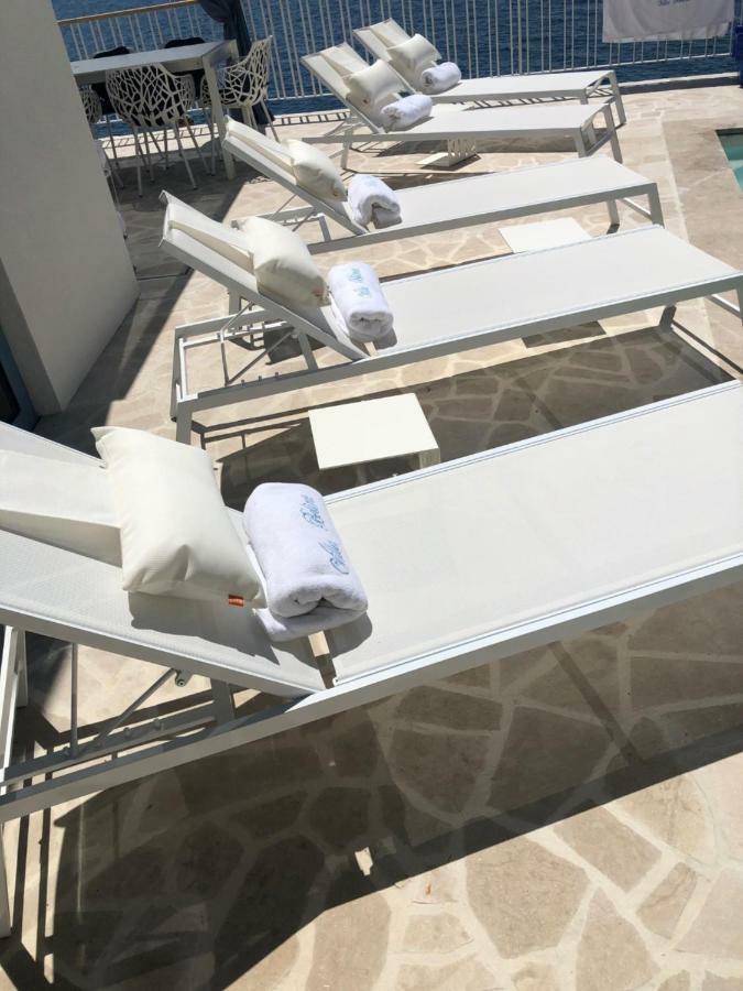 Villa Beline Direct Aan Zee, Verwarmd Zwembad En Sauna Tribanj-Krusćica Exterior foto