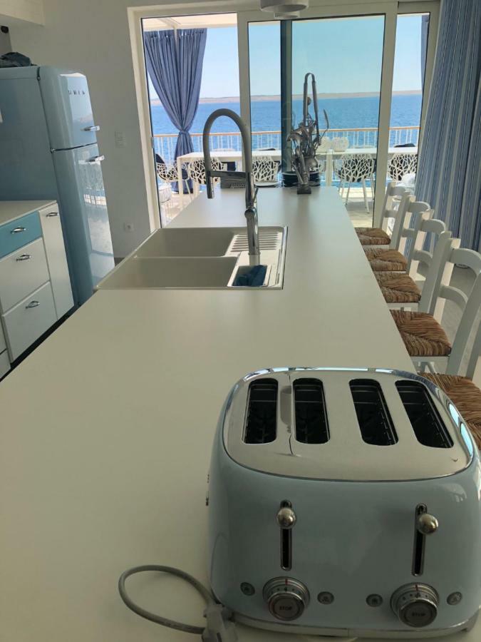 Villa Beline Direct Aan Zee, Verwarmd Zwembad En Sauna Tribanj-Krusćica Exterior foto