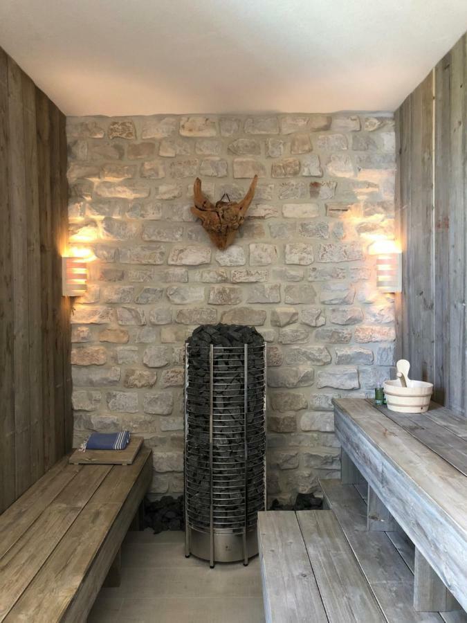 Villa Beline Direct Aan Zee, Verwarmd Zwembad En Sauna Tribanj-Krusćica Exterior foto